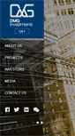 Mobile Screenshot of dmg-investments.com